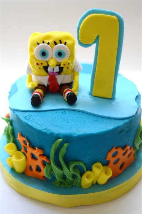 spongebob squarepants birthday cake|More.